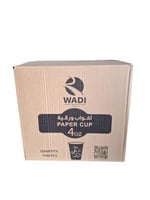 وادي المنتجات | كرتون كاسات ورقية | قهوة | 4 انز |...