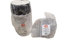 اوكي | زبدية علب ورقية دائري | اسود | مع غطاء شفاف...