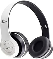 سماعات لاسلكية P47 5.0 قابلة للطى مع امكانية وضع ت...