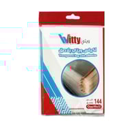 ويتي | كرتون أكياس شفاف بلاصق | مقاس 12*10 سم | 14...