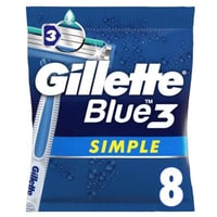 جيليت | بلو 3 امواس رجالية | 8 قطع Gillette | Blue...