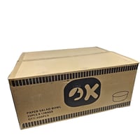 اوكي | زبدية علب ورقية دائري | كرافت | بني | مع غط...