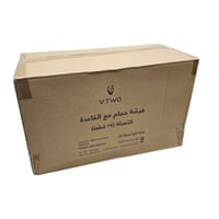 تمه | في تو | فرشاة حمام مع قاعدة | كرتون | 24 حبة