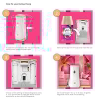 جليد | غيار معطر جو أوتوماتيكي | زهور استوائية ترو...