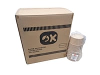 اوكي | زبدية علب ورقية دائري | بني | مع غطاء شفاف...