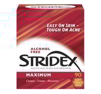 قطن ماكسيموم من استريدكس لعلاج حب الشباب - 90 قطعة...
