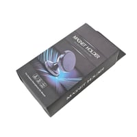 حامل هاتف مغناطيسي | دوار 360 درجة | اسود Magnetic...