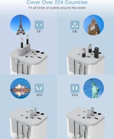 محول سفر دولي | قابس محول السفر العالمي | تيسان مع...