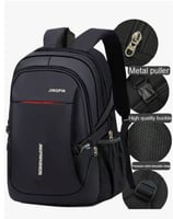 حقيبة ظهر قماشية الطراز الكوري للرجال صغير