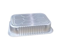 طبق | كرتون قالب علب حلى المنيوم | مستطيل | فضي او...