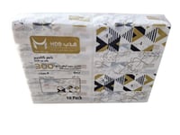 هدب | حزمة مناديل 300 | 80 علبة | 24,000 منديل وجه...