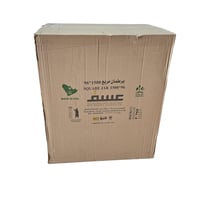 عسق | برطمان | علب بلاستيك مربع | شفاف | رقم 1500*...