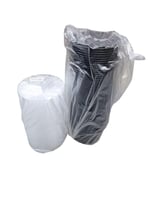 الدعيبل | علب ميكرويف دائري | اسود | مع غطاء شفاف...