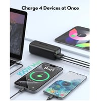 راف باور | شاحن متنقل باور بانك محول الطاقة 4 مداخ...