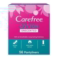 كيرفري | فوط يومية غير معطرة، حجم عادي | 56 فوطة C...