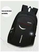 حقيبة ظهر قماشية الطراز الكوري للرجال صغير