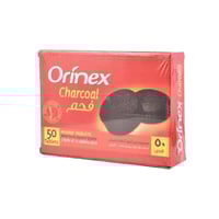 اورينكس | فحم بخور اسود دائري | علبة | 50 حبة | كر...