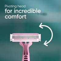 جيليت | فينوس 3 سيمبل شفرات الحلاقة سلسة | 8 + 4 ق...