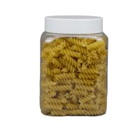 عسق | برطمان | علب بلاستيك مربع | شفاف | رقم 1500*...