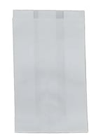 اساس | اكياس ورقية مخطط | برازيلي | ابيض | 20x38 س...