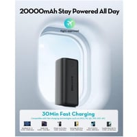 راف باور | شاحن متنقل باور بانك محول الطاقة 4 مداخ...