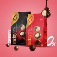 توداي | دراجية شوكولاتة غامقة داكنه كريسبي | بدون...