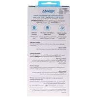 انكر | الاصلي معتمد سلك شحن ونقل بيانات ايفون لايت...