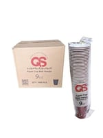 كيو اس | كرتون كاسات ورق | شاي | بيد | 9 انز | 50...