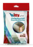 ويتي | اكياس شفاف بلاصق | مقاس 9*9 سم | 240 حبة |...