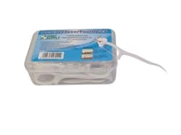 اعواد اسنان بلاستيك مع خيط للتنظيف | 50 عود