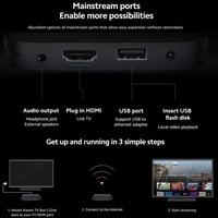 شاومي | جهاز بث | مي تي في بوكس اس | فور كي | مشغل...