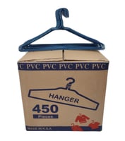 الخاتم | علاقات ملابس حديد | ازرق | 450 قطعة | MH0...