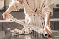 فورزان | رول ورق قصدير | كبير | 45 سم | 1500 جرام...