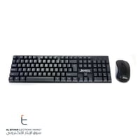 جي ديل | كيبورد وماوس لاسلكية عربي انجليزي JEDEL |...