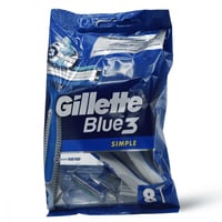 جيليت | بلو 3 امواس رجالية | 8 قطع Gillette | Blue...