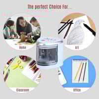 ايكام | مبراة قلم رصاص كهربائية اوتوماتيكية بالبطا...