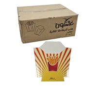 فالكون | علب بطاطس | اصفر | صغير | كرتون | 500 حبة