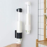 حامل اكواب ورقية جداري | منظم من البلاستيك بتصميم...