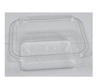 حزمة المستقبل | علب سلطة مستطيل بغطاء متصل | شفاف...