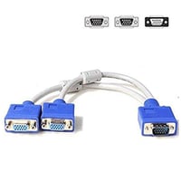 مقسم سلك توصيل 2 شاشة بكمبيوتر واحد | في جي ايه بن...