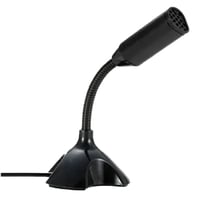 ميكروفون يو اس بي مرن اسود USB Microphone Flexible