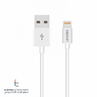 ليفور | سلك شاحن ايفون للشحن ونقل البيانات 1 متر L...