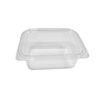 حزمة المستقبل | علب سلطة مستطيل بغطاء متصل | شفاف...