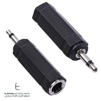 محول ميكروفون كبير الى صغير Aux Converter 6.35mm t...