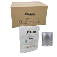 عسق | برطمان | كرتون علب بلاستيك اسطواني شفاف 400...