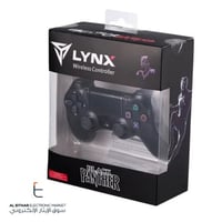 لينكس | يد تحكم سوني بلايستيشن لاسلكية اسود LYNX |...