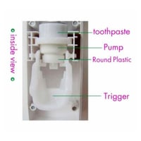 موزع معجون اسنان | وحامل فرشاة اسنان Toothpaste Di...