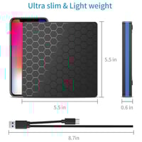 وامبوري | محرك اقراص ضوئية قارئ ناسخ دي في دي خارج...