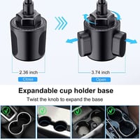 ستاند جوال | في حامل الاكواب للسيارة Car Cup Holde...