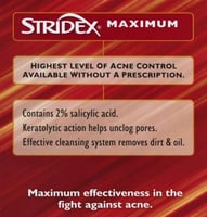 قطن ماكسيموم من استريدكس لعلاج حب الشباب - 90 قطعة...